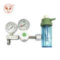 Oxygen bottle flowmeter oxygen suction float pressure gauge